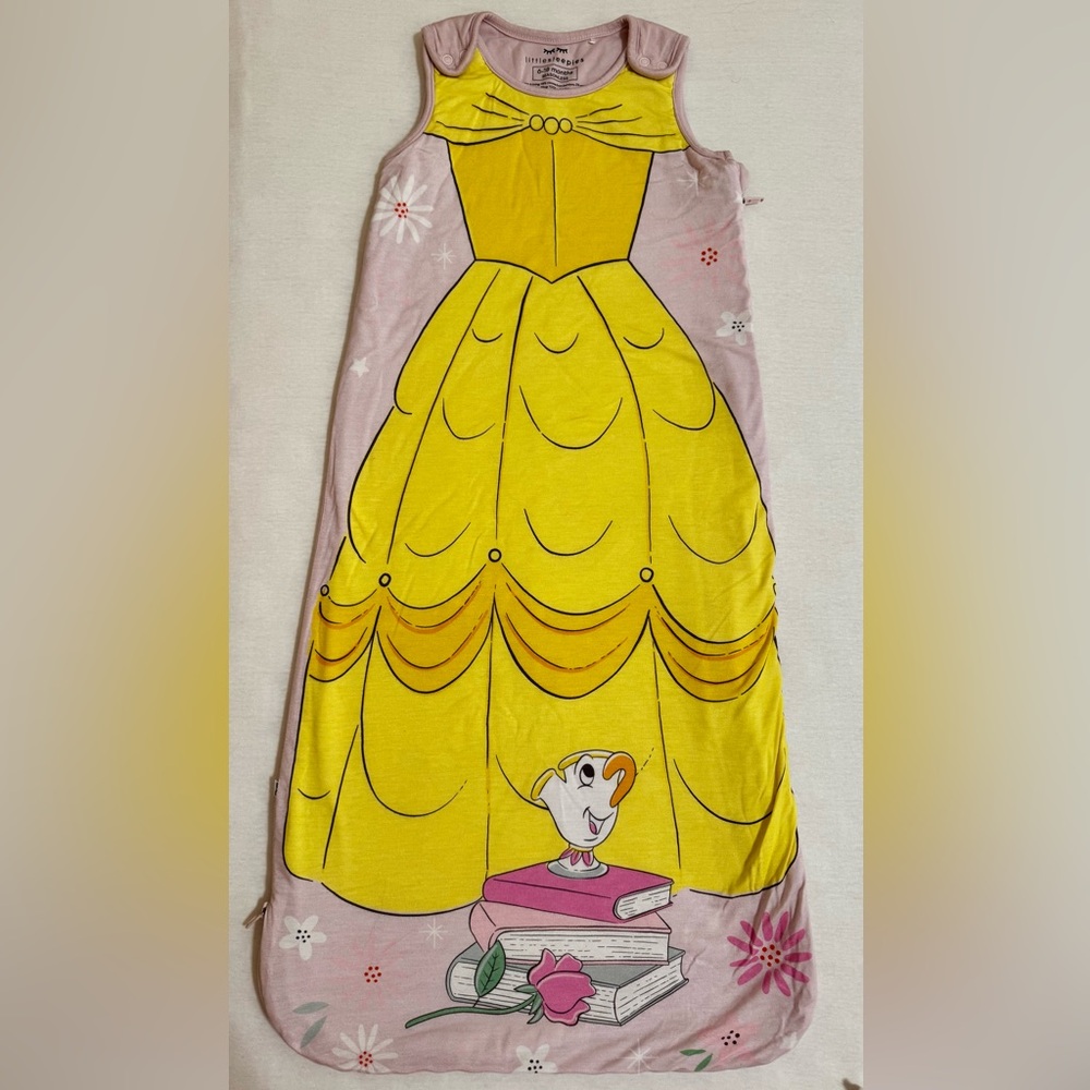 Little Sleepies Disney Belle “Beauty and the Beast” Sleep Sack 6-18 months